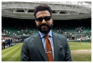 Rohit Sharma Soaks In Wimbledon    Vibe    During Maiden Visit To Big W, Says    I Am Here To Watch...