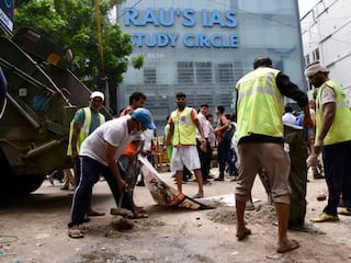 Delhi Coaching Centre Deaths: 'Pumping Out Water Was Very Difficult...'; Firemen Detail Challenges Faced During Rescue Op
