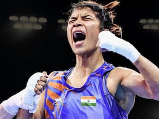 निकहत जरीन ने जर्मनी की मैक्सी करीना क्लोएट्जर को चटाई धूल, पदक जीतने से बस दो कदम दूर