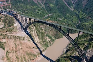 World's Highest Railway Bridge Likely To Be Completed By THIS Date