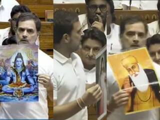 सदन में शिव, गुरुनानक देव और ईसा मसीह के सहारे राहुल गांधी, सत्र के बीच सांसदों को पढ़ाया धर्म का पाठ