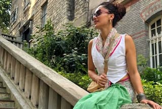 Paris Olympics 2024: Taapsee Pannu Cheers On Indian Doubles Pair Of Rankireddy And Shetty, Check Pic HERE