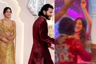 Janhvi Dances Close to Beau Shikhar at Anant and Radhika's Wedding- WATCH