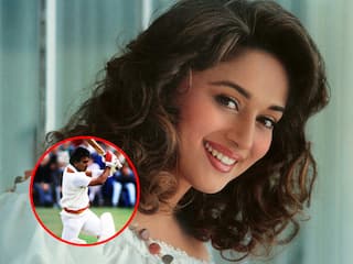 अपने से 36 साल बड़े इस क्रिकेटर के पीछे 'पागल' थीं माधुरी दीक्षित, कहा 'मेरे सपने में आते हैं'