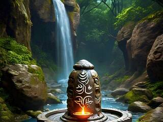 पवित्र झरना करता है शिवलिंग का अभिषेक, माता अंजनी से जुड़ा है मंदिर का इतिहास