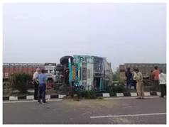 Four Killed, 24 Injured After Truck Tyre Bursts On Eastern Peripheral Under Dankaur