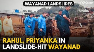 Wayanad Landslides: LoP Rahul Gandhi, Priyanka Vadra reach landslide site in Kerala