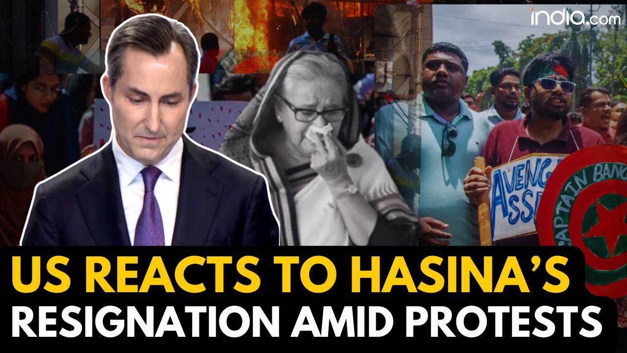 Bangladesh Unrest: US reacts after Sheikh Hasina resigns, leaves Bangladesh amid protest