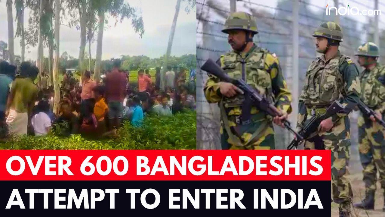 India-Bangladesh Border: BSF Stops 600 Bangladeshis At Bengal Border | Bangladesh