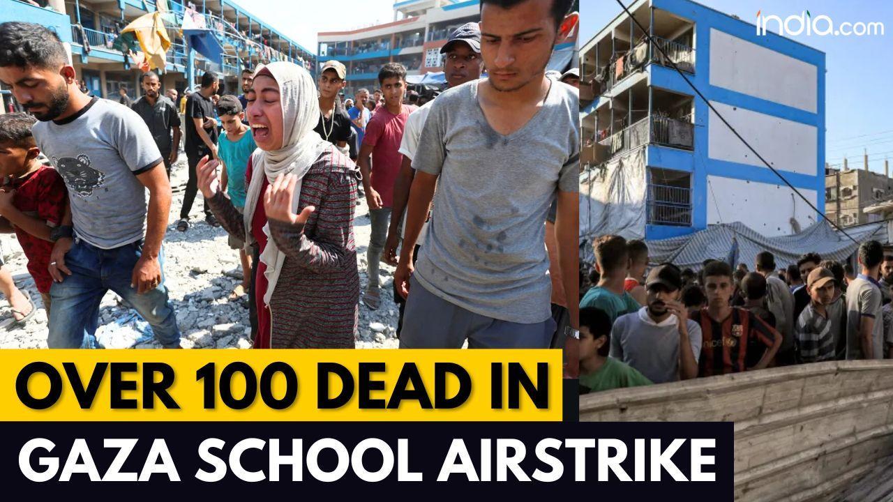 Israel-Hamas War: Israel Airstrike On Gaza School Kills More Than 100; Israel Claims Hamas Targeted