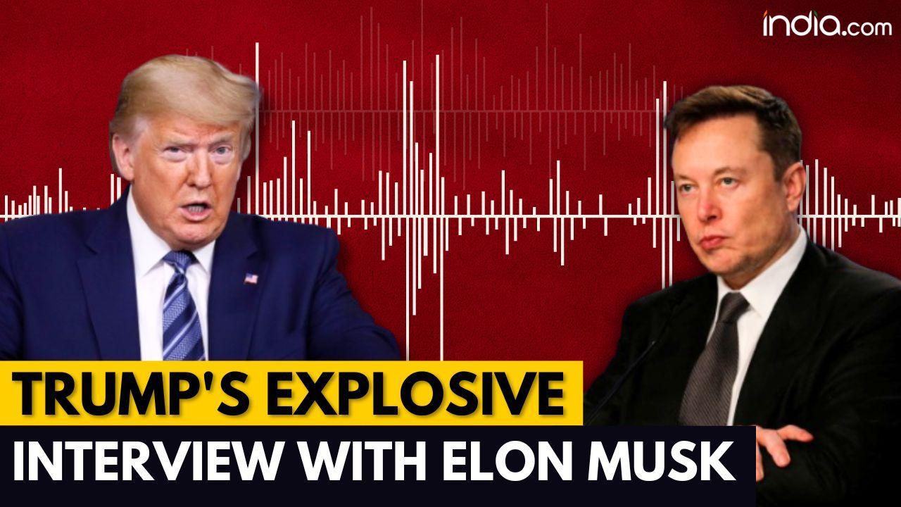 Elon Musk And Donald Trump Interview: Donald Trump's Big Claim Over Biden Exit; 