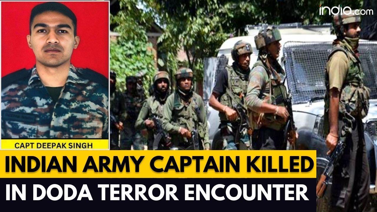 Doda Encounter: Indian Army Captain Killed In Encounter During Search For 4 Terrorists In J&K