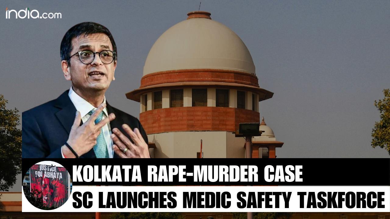 Kolkata rape-murder case: Supreme Court Forms National Taskforce for Medic Safety