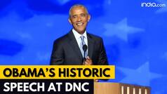 Former US Prez Obama   s Historic Speech at Democratic National Convention | US Presidential Election