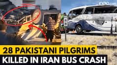 At least 28 killed as bus carrying Pakistani pilgrim overturns in Iran | Iran Bus Crash