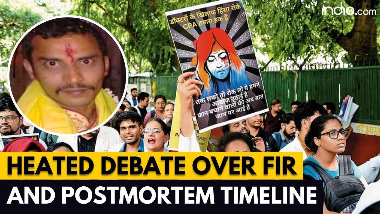 Kolkata Horror: SC Questions FIR vs. Postmortem Timeline, Asks 'Postmortem Before FIR?