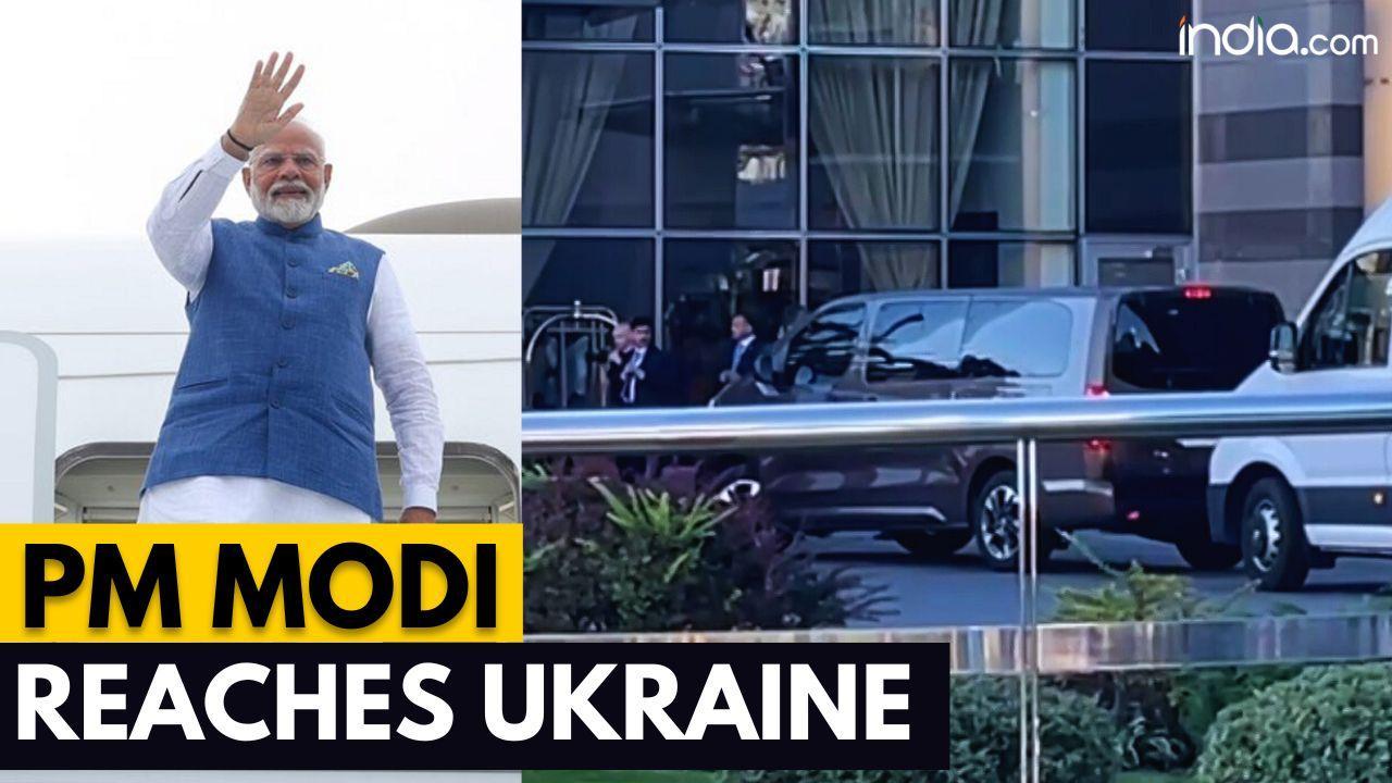 PM Modi Ukraine Visit: PM Modi Visits Ukraine In A Historic First Visit | Modi- Zelenskyy Meeting