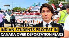 Canada: Indian Students Protest Against Canada's Immigration Policy Changes, Deportation Fears
