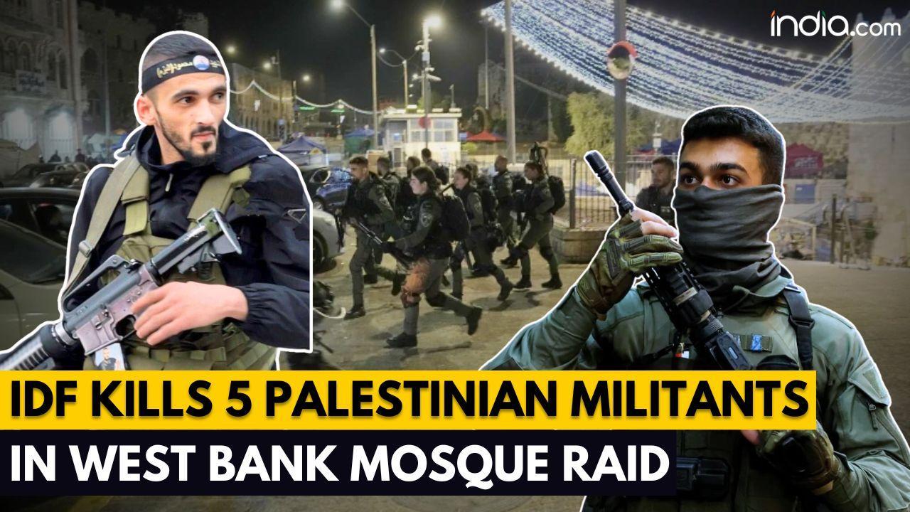 West Bank Raids: Israeli Forces Kill 5 Gunmen Shooting From West Bank Including Local Leader