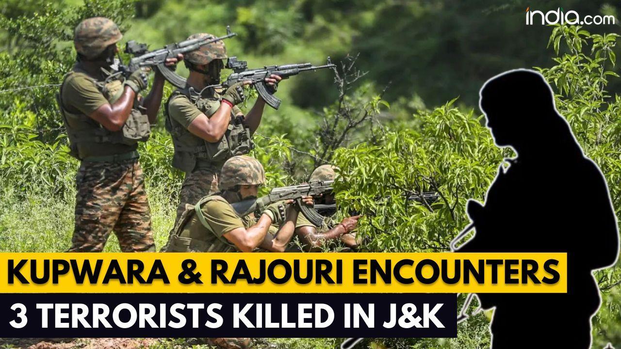 Kupwara Encounter: 3 Terrorists Killed in Separate Encounters in J&K   s Kupwara and Rajouri Districts