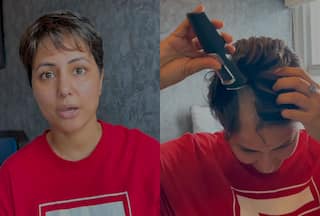 Hina Khan Shares Bold Move to Shave Off Her Hair Amid Cancer Treatment, Watch Heartfelt Video