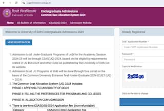 DU Phase 2 CSAS Registration Begins on du.ac.in; Check Simulated Rank Declaration Date