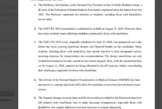 NEET PG 2024 Test City Slip Controversy: AISU Petitions For Revision of Exam Centre Allocation