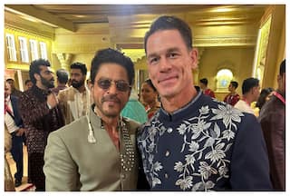 WWE Star John Cena Awe Struck By Shah Rukh Khan At Anant Ambani Wedding,  Says  THIS