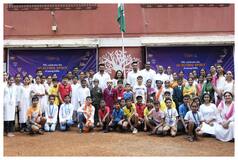 Pardeep Narwal And Maninder Singh Celebrate Independence Day With Flag Hoisting Ceremony Before PKL  2024  Auction