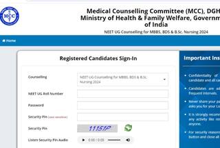 NEET UG 2024 Counselling: MCC Round 1 Choice-Filling Process Underway; Seat Allotment Result Next Week