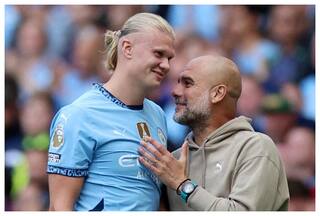 'I Like It When Erling Haaland Presses Like An Animal', Says Manchester City Boss Pep Guardiola