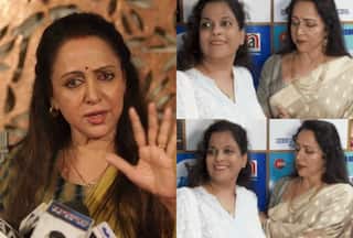 Hema Malini के कंधे पर फीमेल फैन ने रखा हाथ, तो एक्ट्रेस ने गुस्से में कहा 'हाथ मत लगाओ'- Video