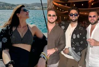 Did Kriti Sanon And Kabir Bahia Wear Same Black Shrug in Greece?