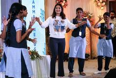 WATCH: Manu Bhaker Dances To Kala Chashma During Felicitation At Chennai School