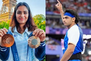 WATCH: Paris Olympics Medallist Neeraj Chopra And Manu Bhaker Meet, Video Goes Viral