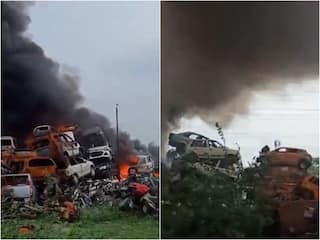 Fire Breaks Out At Delhi Police's Wazirabad Impounding Yard; 2nd Incident In A Week