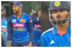 WATCH: Virat Kohli Gets Aggressive Send Off By Sadeera Samarawickrama  In  Third  ODI