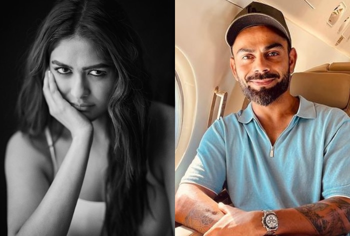Mrunal Thakur Reacts to Old Comment About 'Being in Love' with Virat Kohli; Asks Paparazzi to 'Stop It'