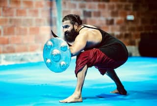 Rishab Shetty Practices Kalaripayattu Ahead of 'Kantara Chapter 1' Shoot, Actor Shares Training Pics On IG