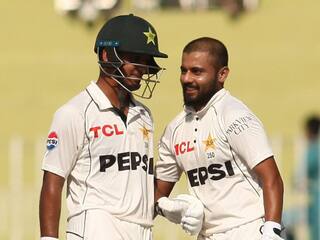 PAK vs BAN, 1st Test: बाबर आजम-शान मसूद सस्ते में निपटे, सईम अयूब और शकील ने पाकिस्तान को संभाला