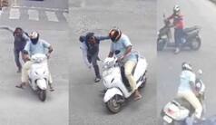 Watch: In Thrilling Scooter Chase Bangalore Police Catches Wanted Criminal; Video Goes Viral
