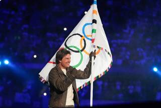 WATCH: Tom Cruise And Epic    Mission Impossible    Stunt Highlight Paris Olympics 2024 Closing Ceremony