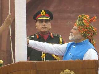 PM Modi ने 11वीं बार लाल किले की प्राचीर से फहराया तिरंगा, कहा- 'आज मां भारती के दीवानों को नमन करने का पर्व'