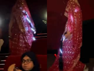 Stree Viral Video: अचानक थियेटर में पहुंच गई 'स्त्री', नजर पड़ते ही मच गया हड़कंप | देखें वीडियो