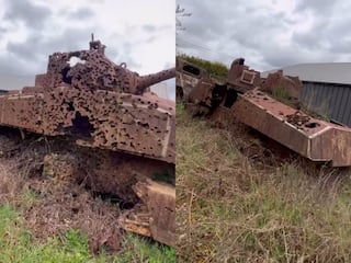 Viral Video Today: अब कैसा दिखता है वर्ल्ड वॉर 2 का जर्मन टैंक, शख्स ने जाकर दिखाया | देखें वीडियो
