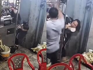 Viral Video Today: महिला को बुरी तरह पटकने लगी मशीन, मुसीबत और बढ़ती तभी देवदूत ने बचा लिया | देखें वीडियो