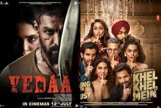 Vedaa vs Khel Khel Mein BOC Day 1: John's Action Flick Takes the Lead Over Akshay's Comedy Film