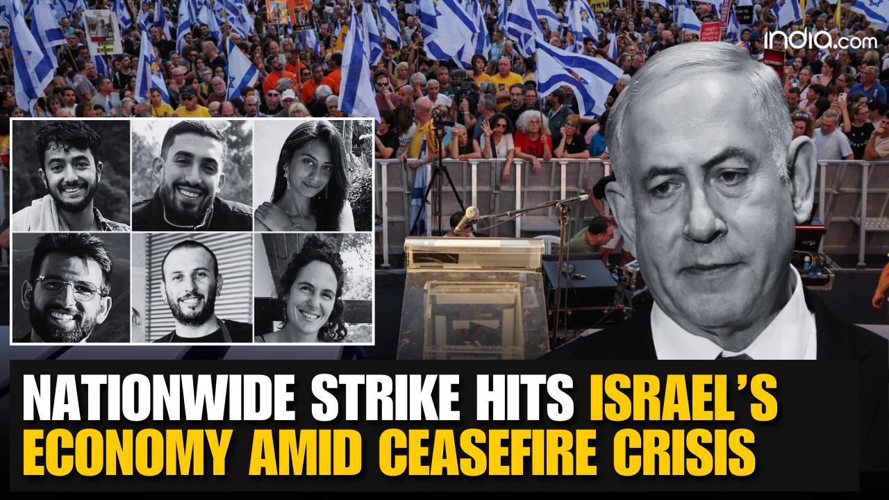 Israel Hamas War: Nationwide Strike Hits Israel's Economy and Services Amid Ceasefire Crisis