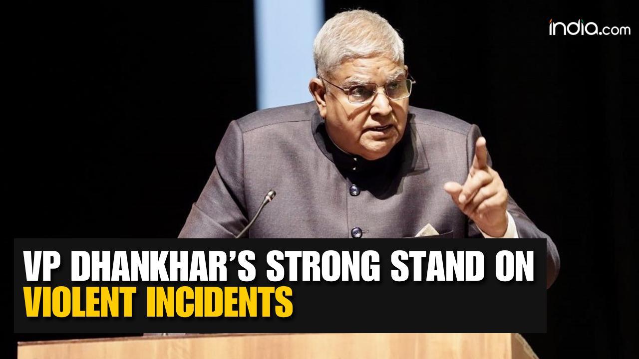 Vice President Jagdeep Dhankar Takes Strong Stand on Violent Incidents Against Women