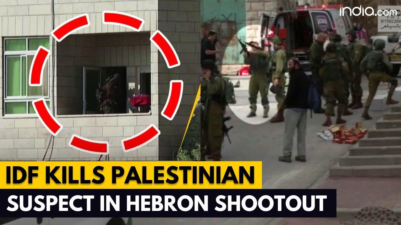 Israeli Defence Forces eliminate Palestinian suspect in Intense Hebron Shootout in West Bank